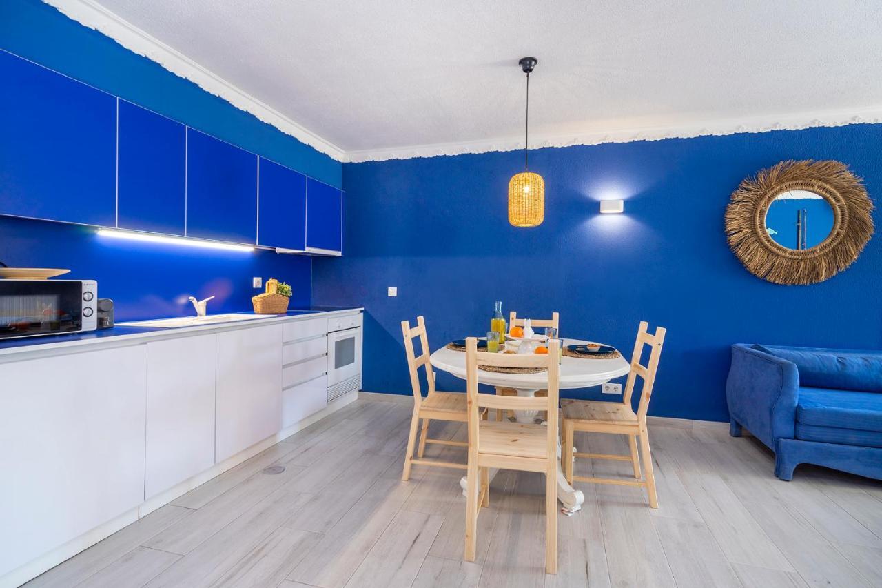 Charming Blue Albufeira Apartment Bagian luar foto